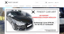 Desktop Screenshot of finest-car-art.de
